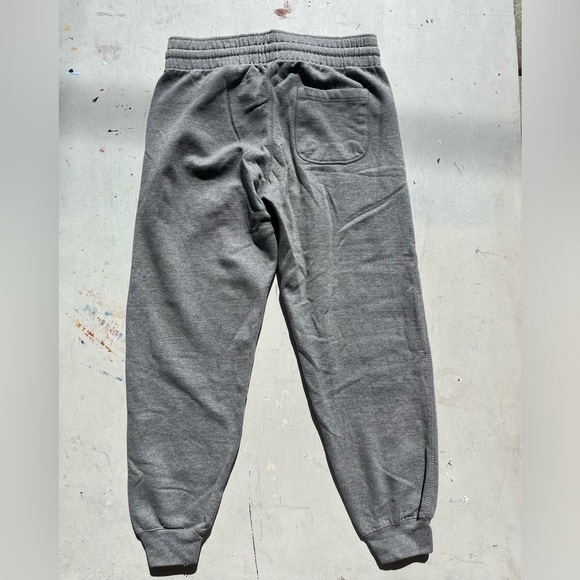 Men's MV Sport Joggers Gray Vermont University M Stretch Pockets Academia Sweats - Picture 9 of 12